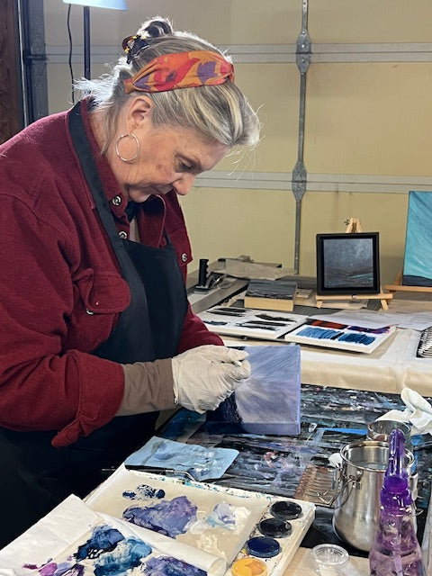 Abstract Seascape Class - July 26, 1:00 - 4:00 pm
