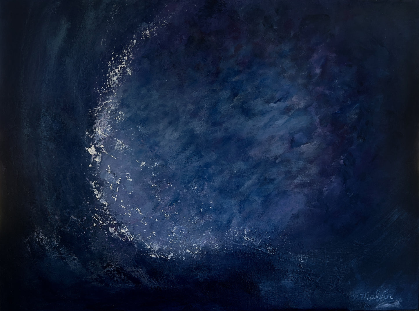 A través del universo | 18x24