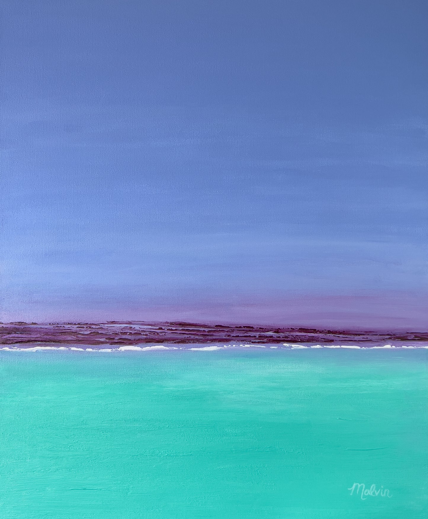 Sonate violette | 24x20