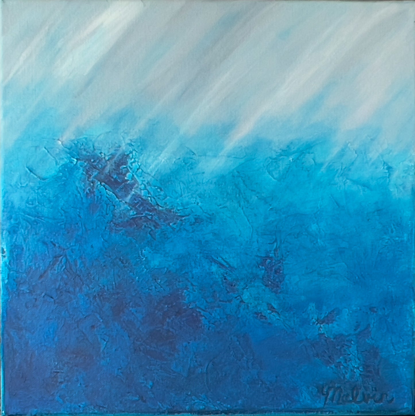 Crescendo in Blue | 12x12