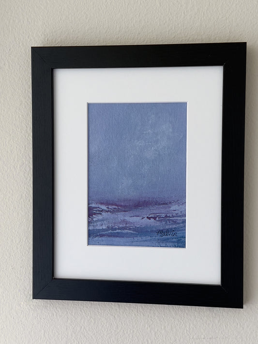 Melody Serene | 6.5"x4.5" Painting in 11.5"x9.5" Frame